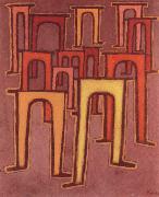 Paul Klee Revolution des Viadukts Sweden oil painting artist